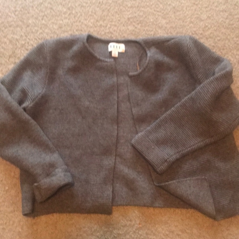 Heather gray jacket